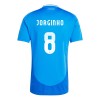 Italia Jorginho 8 Hjemmedrakt EM 2024 Kortermet Italia Jorginho 8 Hjemmedrakt EM 2024 Kortermet